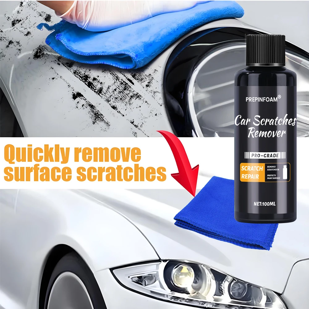 Средство для удаления автомобильных царапин, полировальный состав и воск — абразивный очиститель для легких царапин, трансграничные поставки P11 
Средство для удаления автомобильных царапин, полировальный состав и воск — абразивный очиститель для легких царапин, трансграничные поставки P11