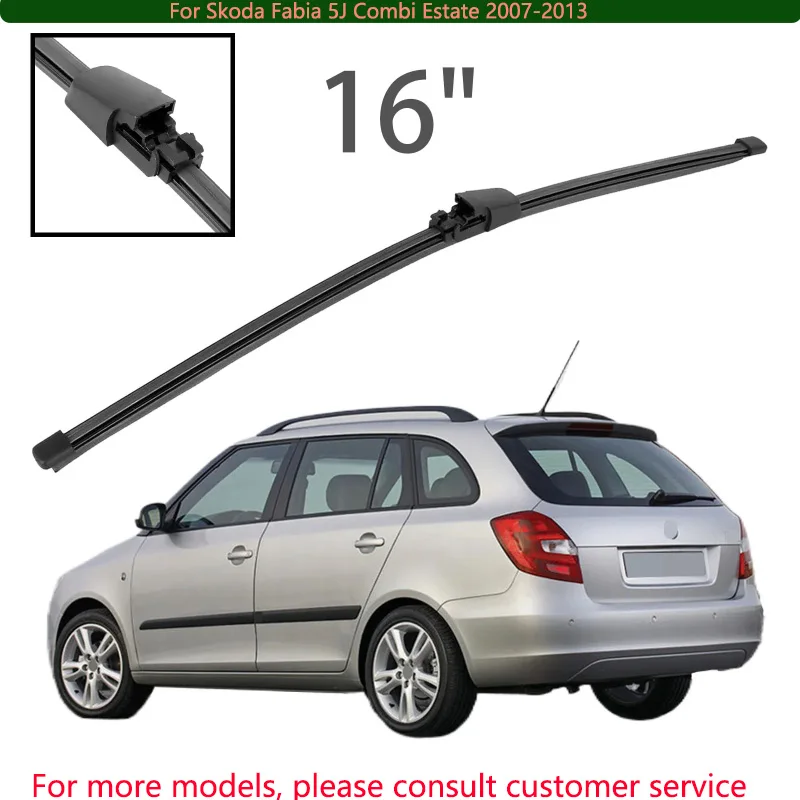 For Skoda Fabia 5J Combi Estate 2007-2013 Car Accessories 16" Rear Windshield Windscreen Washer Wiper Blade
For Skoda Fabia 5J Combi Estate 2007-2013 Car Accessories 16" Rear Windshield Windscreen Washer Wiper Blade