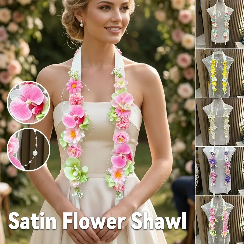 1PC Satin Flower Shawl Artificial Flowers Graduation Bouquet Wedding Bridal Shawl Graduation Gift for Wedding Birthday
1PC Satin Flower Shawl Artificial Flowers Graduation Bouquet Wedding Bridal Shawl Graduation Gift for Wedding Birthday