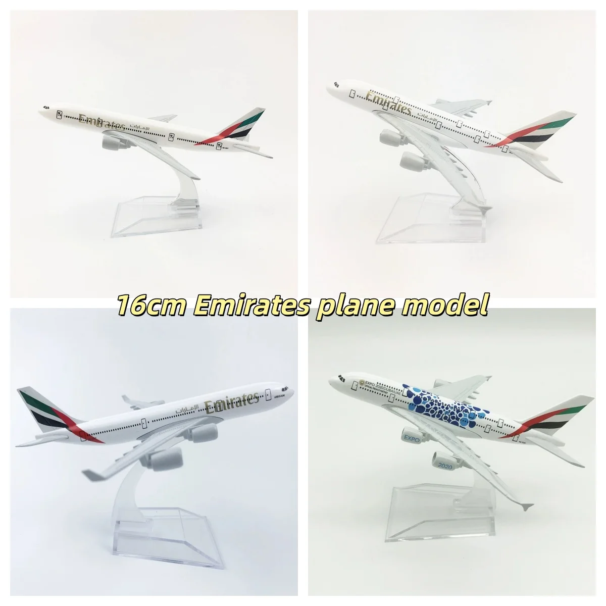 1/400 Scale Airplanes Model 16cm Emirates Aviation Series Alloy Metal Diecast Aircraft Collectible Miniature Planes With Base
1/400 Scale Airplanes Model 16cm Emirates Aviation Series Alloy Metal Diecast Aircraft Collectible Miniature Planes With Base