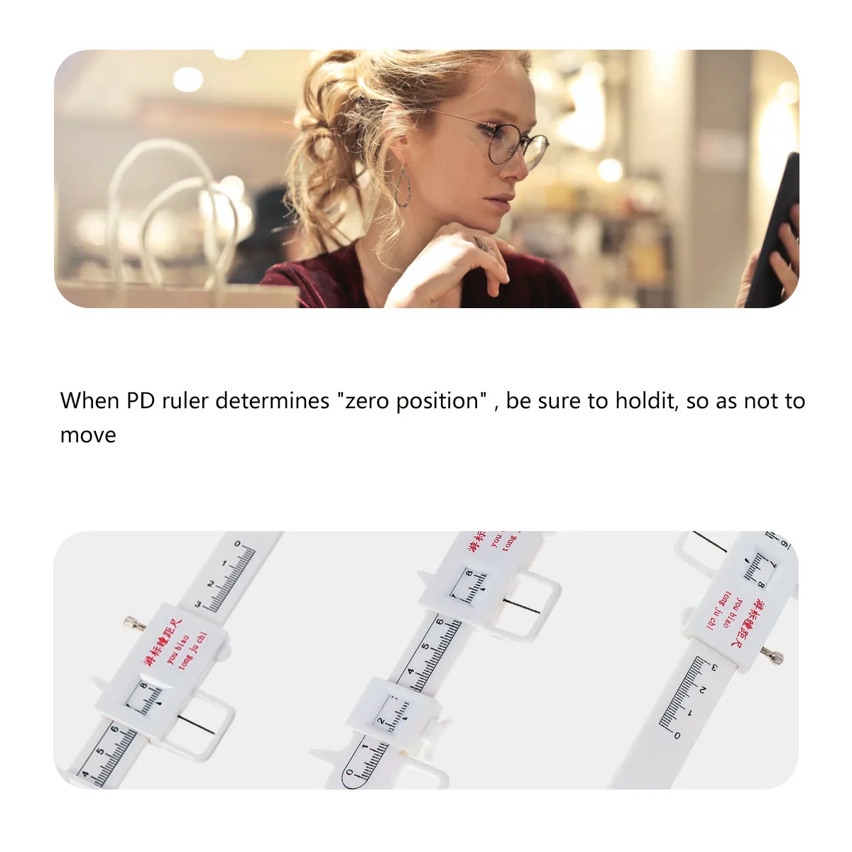 Plastic PD Ruler Pupil Distance Measuring Tool Lightweight Optical Supplies Hospital Glasses Frame Measurement Accurate
Plastic PD Ruler Pupil Distance Measuring Tool Lightweight Optical Supplies Hospital Glasses Frame Measurement Accurate