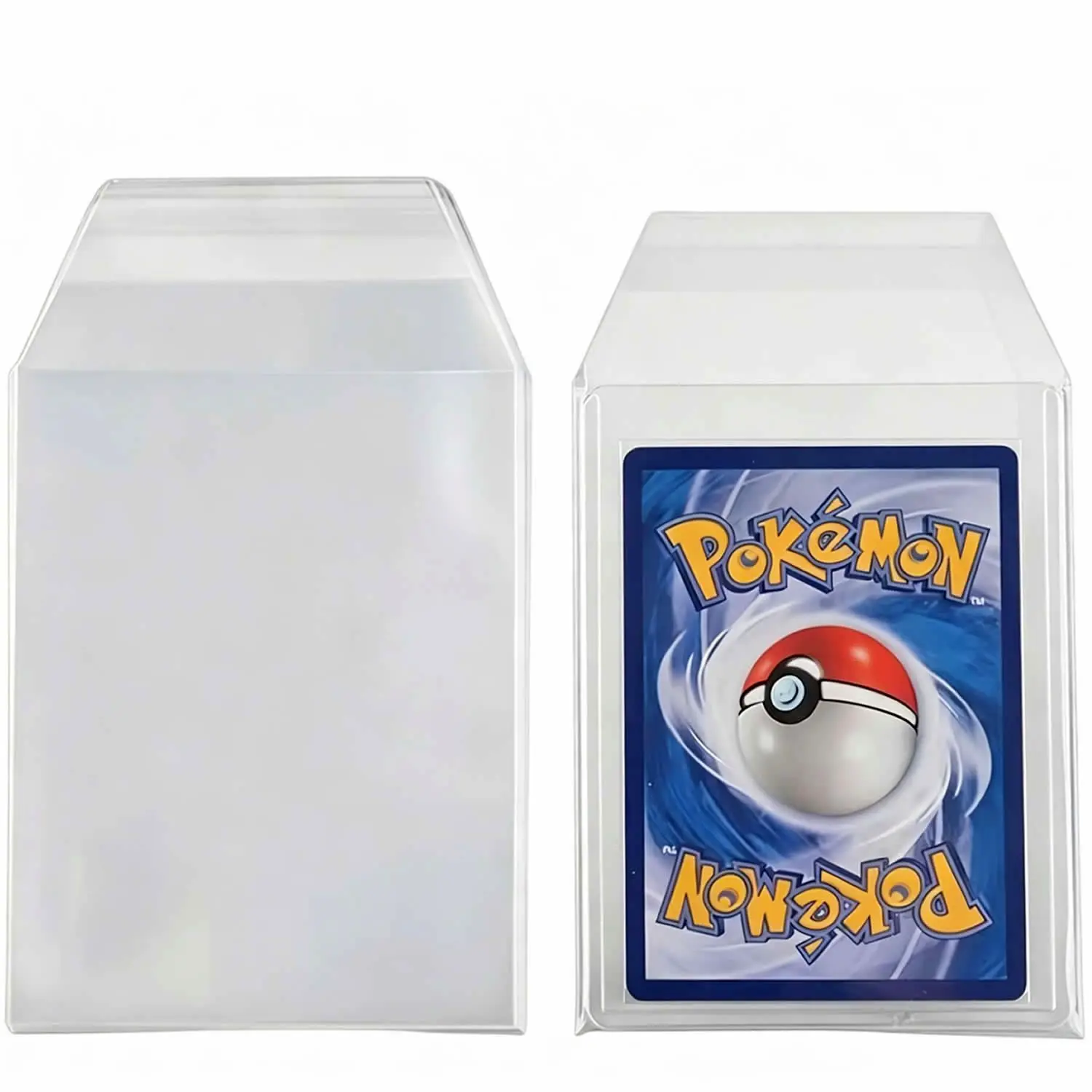 103*80mm 100pcs Clear Magnetic Card Holder Protective Film Hard Plastic Sleeves 35PT-100PT Waterproof Protector For Game Photo
103*80mm 100pcs Clear Magnetic Card Holder Protective Film Hard Plastic Sleeves 35PT-100PT Waterproof Protector For Game Photo