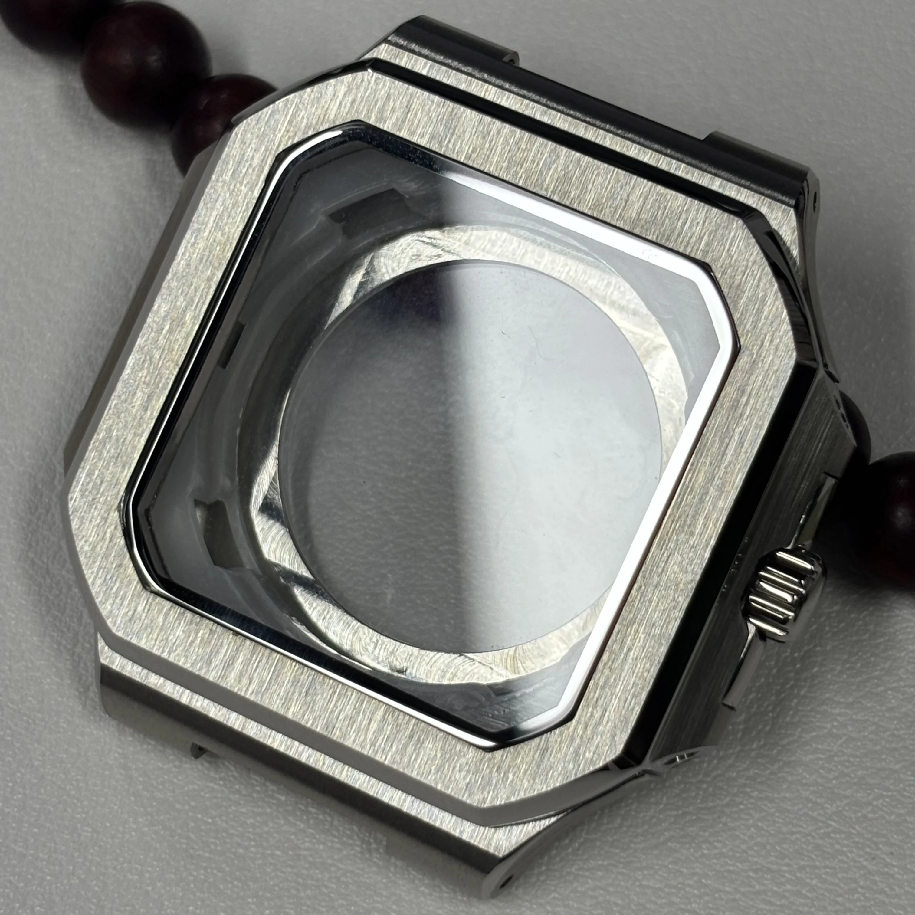 NH35 square Metal case nautilus style high-quality watch accessory suitable for 29.5mm square dials NH34 NH35 NH36 Movement
NH35 square Metal case nautilus style high-quality watch accessory suitable for 29.5mm square dials NH34 NH35 NH36 Movement