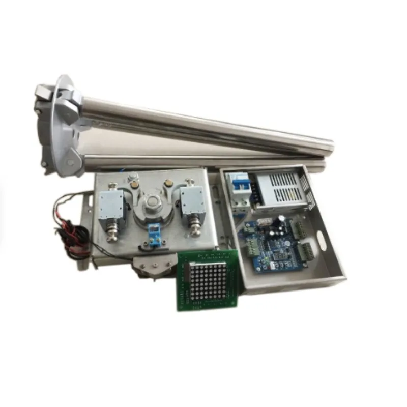 Electric semi-automatic mechanism tripod revolving door arm
Electric semi-automatic mechanism tripod revolving door arm