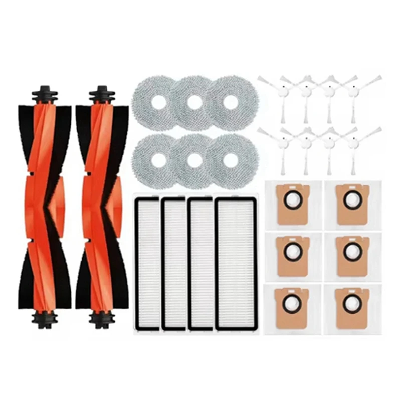AC93-For Xiaomi Robot Vacuum X20 + / X20 Plus Parts Accessories Main Side Brush Hepa Filter Mop Cloth Dust Bag
AC93-For Xiaomi Robot Vacuum X20 + / X20 Plus Parts Accessories Main Side Brush Hepa Filter Mop Cloth Dust Bag