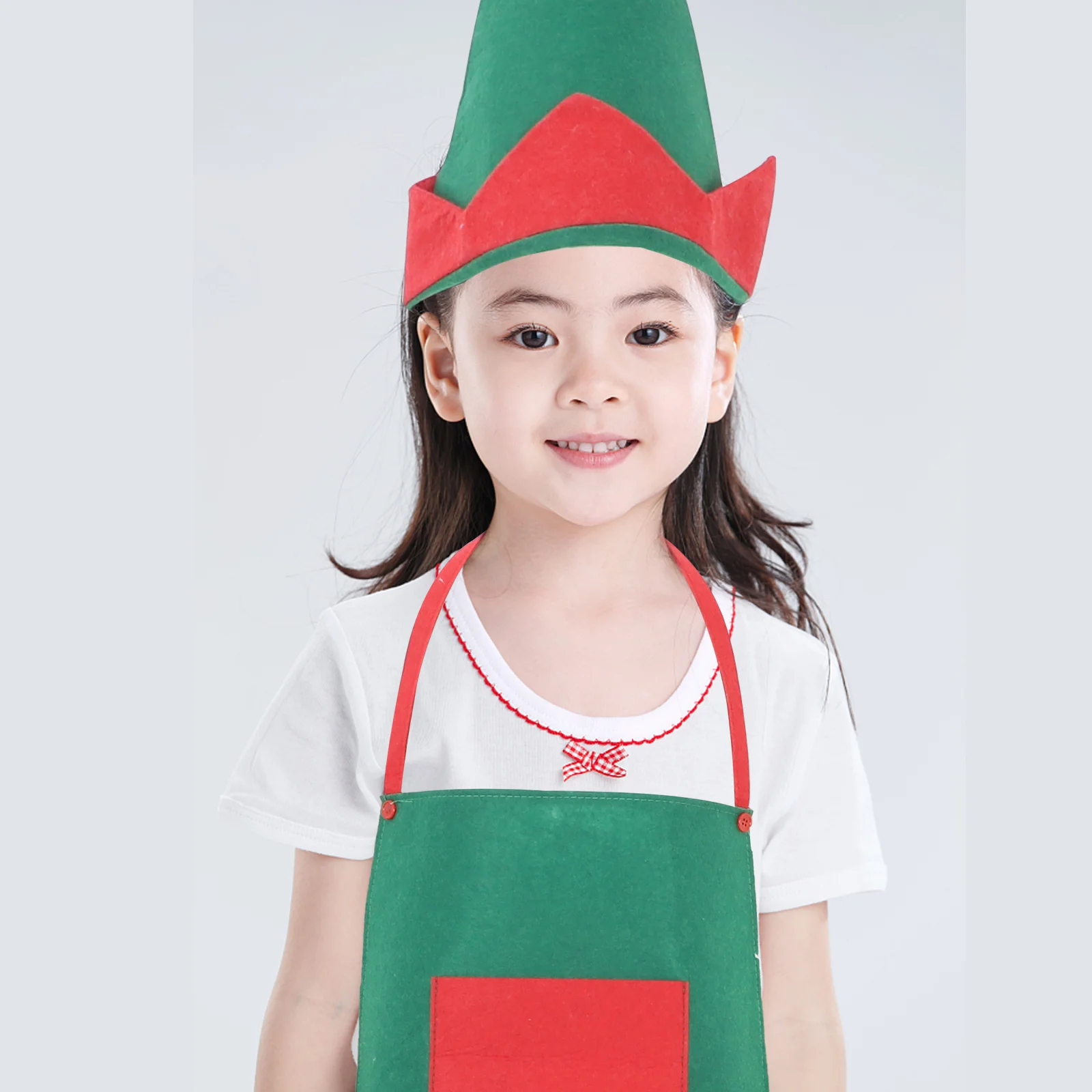 Christmas Kids Apron Half Body Decorative Xmas Ornament Children Toddler Gift Party Costume Elf Print For Holiday Wear
Christmas Kids Apron Half Body Decorative Xmas Ornament Children Toddler Gift Party Costume Elf Print For Holiday Wear