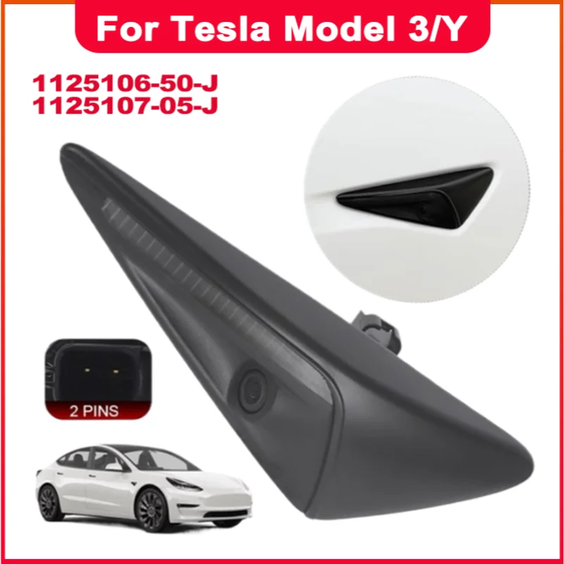 Front Side Wing Fender Camera Rearview Mirror Camera 1125106-50-J 1125107-05-J For Tesla Model 3 Y 2017-2023 Auto Parts Replace
Front Side Wing Fender Camera Rearview Mirror Camera 1125106-50-J 1125107-05-J For Tesla Model 3 Y 2017-2023 Auto Parts Replace