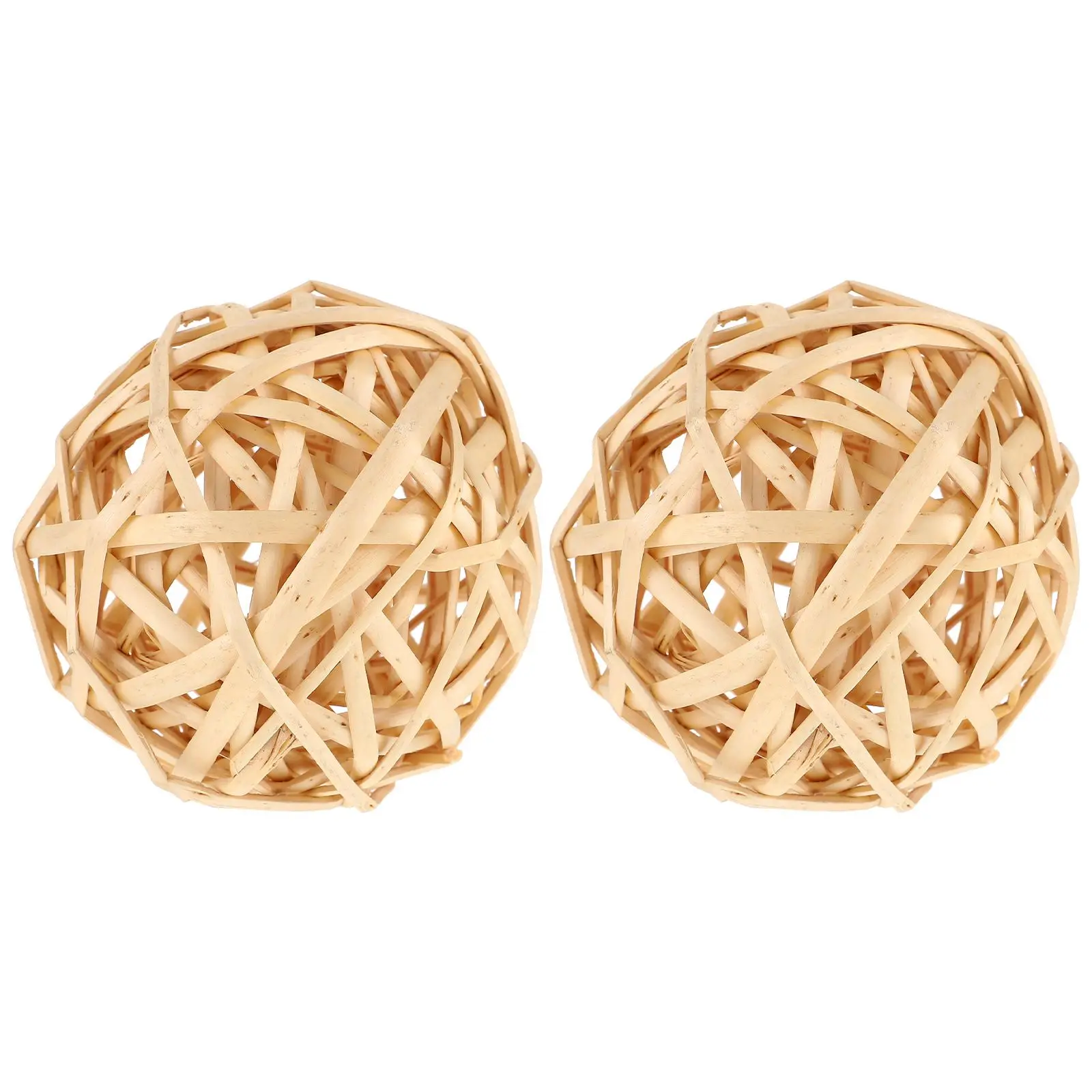 2Pcs Rattan Balls Woven Decorative naments Hollow Sphere Party Layout Scene Christmas Wedding Birthday Photo Props Handmade
2Pcs Rattan Balls Woven Decorative naments Hollow Sphere Party Layout Scene Christmas Wedding Birthday Photo Props Handmade