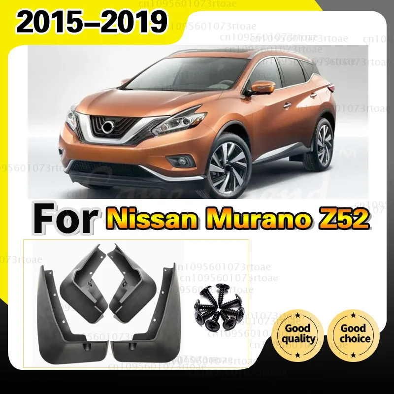 Car Mud Flaps Fender for Nissan Murano Z52 2015~2019 2016 2017 2018 3th Guards Mudguards Mudflap Stickers Car Accessories Goods
Car Mud Flaps Fender for Nissan Murano Z52 2015~2019 2016 2017 2018 3th Guards Mudguards Mudflap Stickers Car Accessories Goods