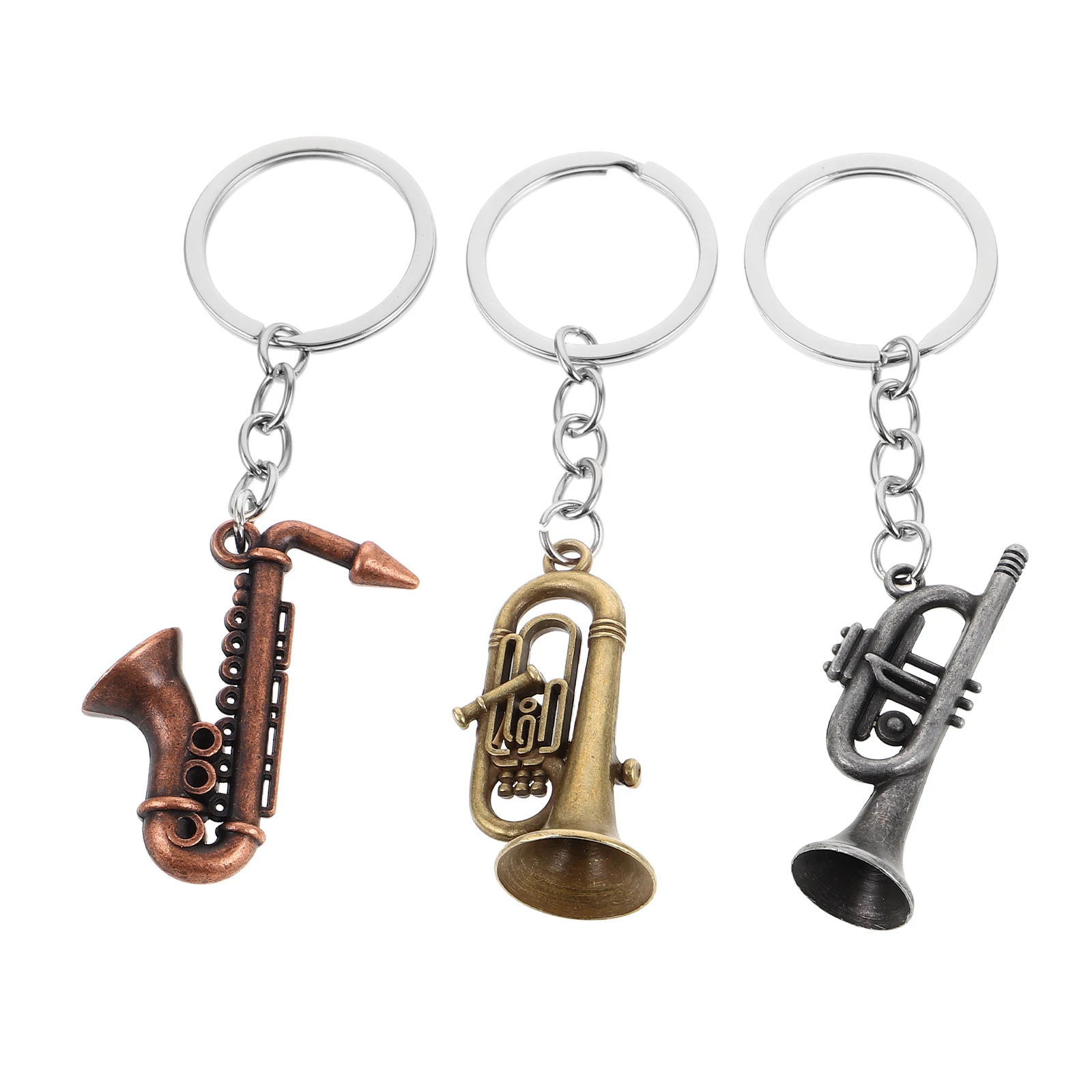 3 Pcs Saxophone Keychain Music Party Favors Lover Rock and Roll Miniature Instrument Musical Ring Karaoke
3 Pcs Saxophone Keychain Music Party Favors Lover Rock and Roll Miniature Instrument Musical Ring Karaoke