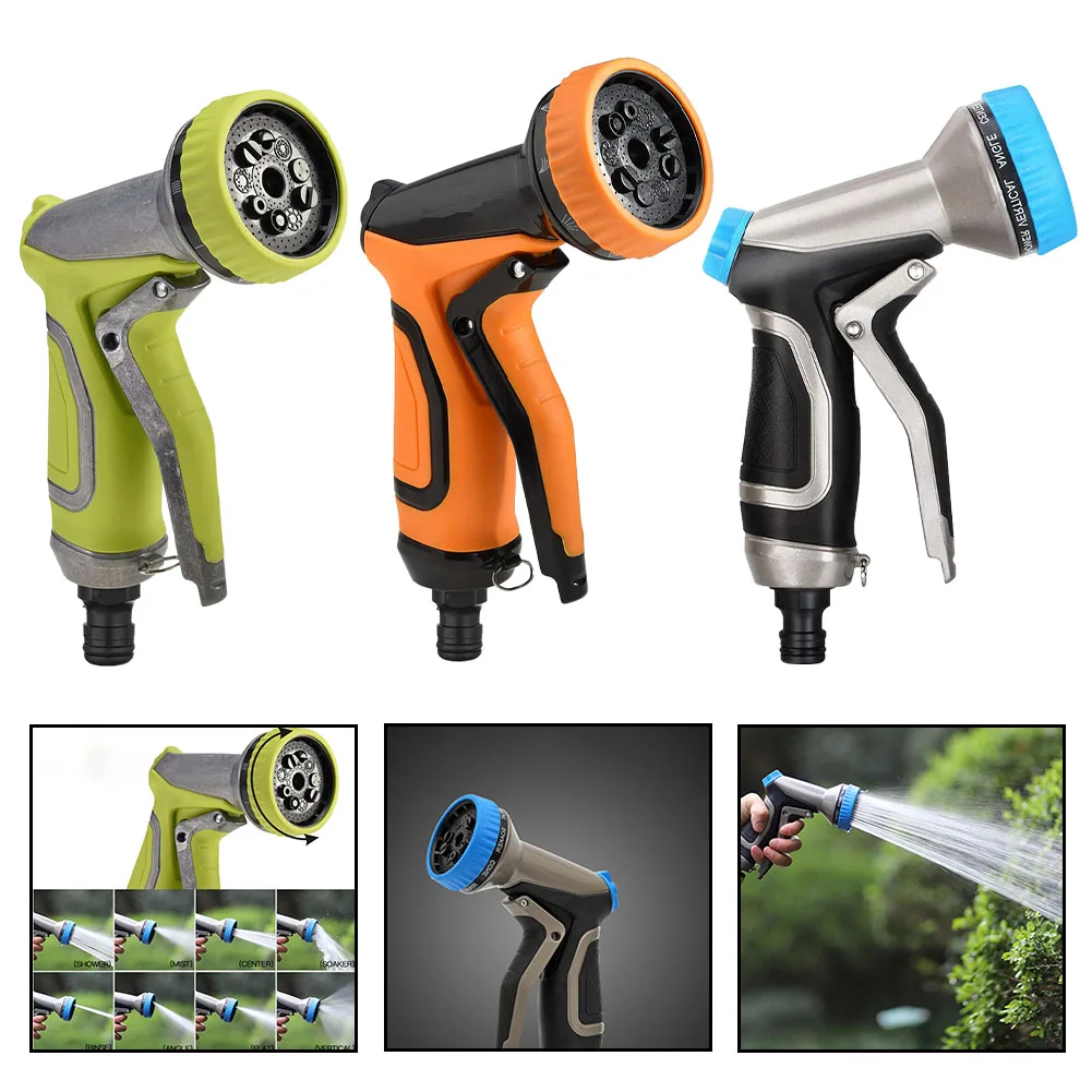 Multifunctional Watering Irrigation Garden Hose Nozzle Car Wash Household Nozzle Watering Equipment Replacement Tool Accessories
Multifunctional Watering Irrigation Garden Hose Nozzle Car Wash Household Nozzle Watering Equipment Replacement Tool Accessories