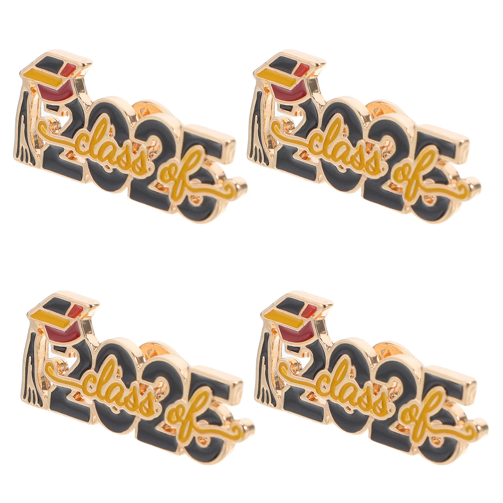 4Pcs 2025 Graduation Brooch Pin Durable Material Perfect Size Congrats 2025 Brooches Students Party Favors Decor
4Pcs 2025 Graduation Brooch Pin Durable Material Perfect Size Congrats 2025 Brooches Students Party Favors Decor