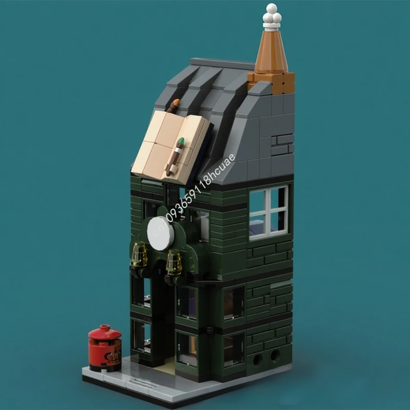 342pcs MOC Old English Bookshop Mini Modular Modular Buildings Building Blocks Christmas asy-to-Start Beginner Friendly Gift
342pcs MOC Old English Bookshop Mini Modular Modular Buildings Building Blocks Christmas asy-to-Start Beginner Friendly Gift