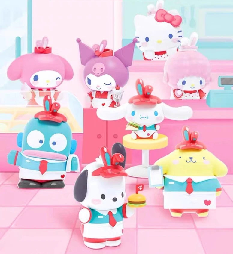 Sanrio Family Restaurant Series Blind Box Kulomi Pacha Dog Hello Kitty Melody Figure Desktop Ornament Gift
Sanrio Family Restaurant Series Blind Box Kulomi Pacha Dog Hello Kitty Melody Figure Desktop Ornament Gift