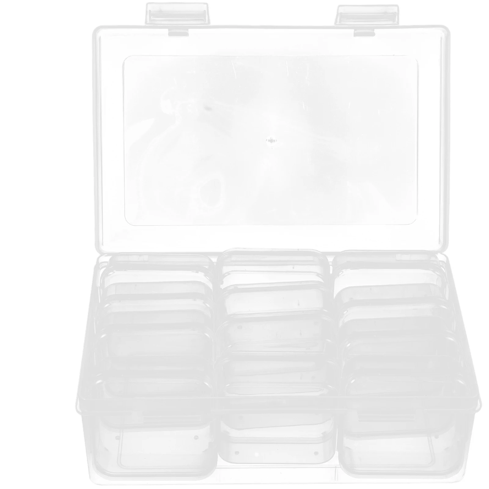 12Pcs Dustproof Plastic Storage Box Organizer Lid for Beads Nail Art Jewelry Accessories Collection
12Pcs Dustproof Plastic Storage Box Organizer Lid for Beads Nail Art Jewelry Accessories Collection