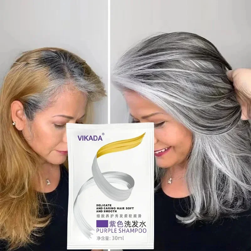 Gray Color Fixing Hair Dye Shampoo Cover Gray Hair Fade Yellow After Bleach Hair Shampoo Non-irritating Purple Shampoo Blonde
Gray Color Fixing Hair Dye Shampoo Cover Gray Hair Fade Yellow After Bleach Hair Shampoo Non-irritating Purple Shampoo Blonde