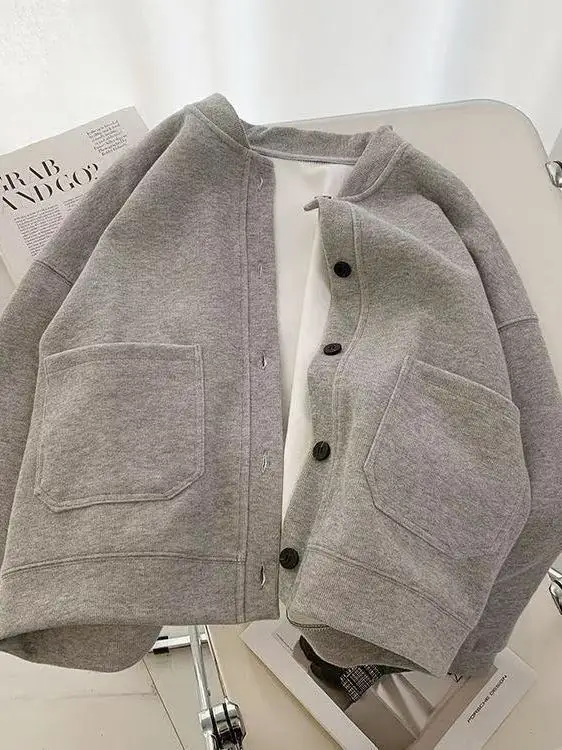 Spring New Sle Korean Design Baseball Jaet ex Loose Casual Faion Outerwear Ladies' Commute Windbreaker
Spring New Sle Korean Design Baseball Jaet ex Loose Casual Faion Outerwear Ladies' Commute Windbreaker