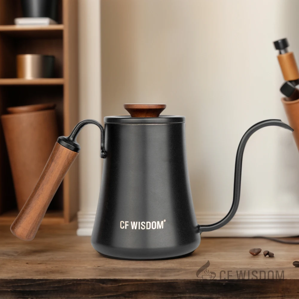 Чайник ручной работы CF Wisdom, японский чайник ручной работы, горшок на гибкой шее, семейный кофейный чайник ручной работы, 600 мл
Чайник ручной работы CF Wisdom, японский чайник ручной работы, горшок на гибкой шее, семейный кофейный чайник ручной работы, 600 мл