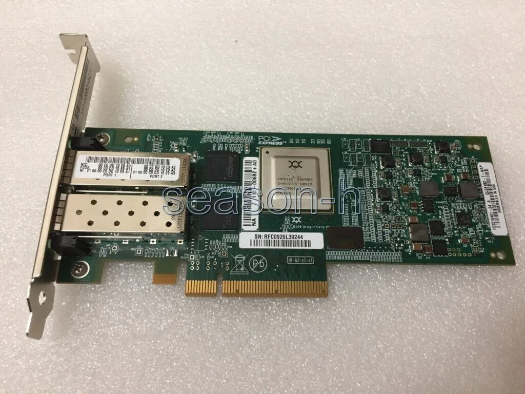 111-00682 QLE8152-T-NAP QLE8152 X1927A-R6 10GBase-X-PCI-E-x8 2-Port Ethernet Card
111-00682 QLE8152-T-NAP QLE8152 X1927A-R6 10GBase-X-PCI-E-x8 2-Port Ethernet Card