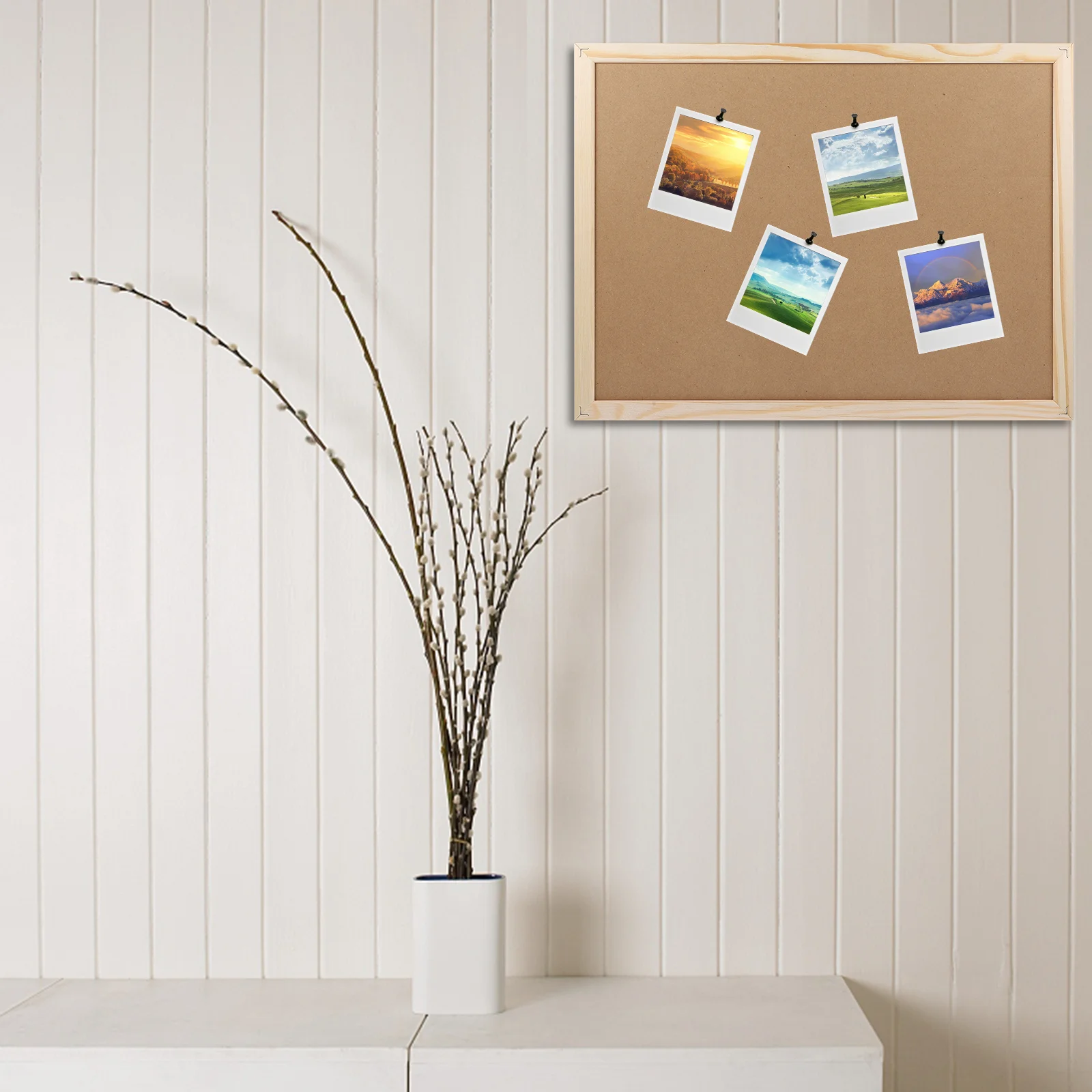 Bulletin Board Cork Boards Wall Accessories Creative Reminder Notice Premium Material Design Easy Use
Bulletin Board Cork Boards Wall Accessories Creative Reminder Notice Premium Material Design Easy Use