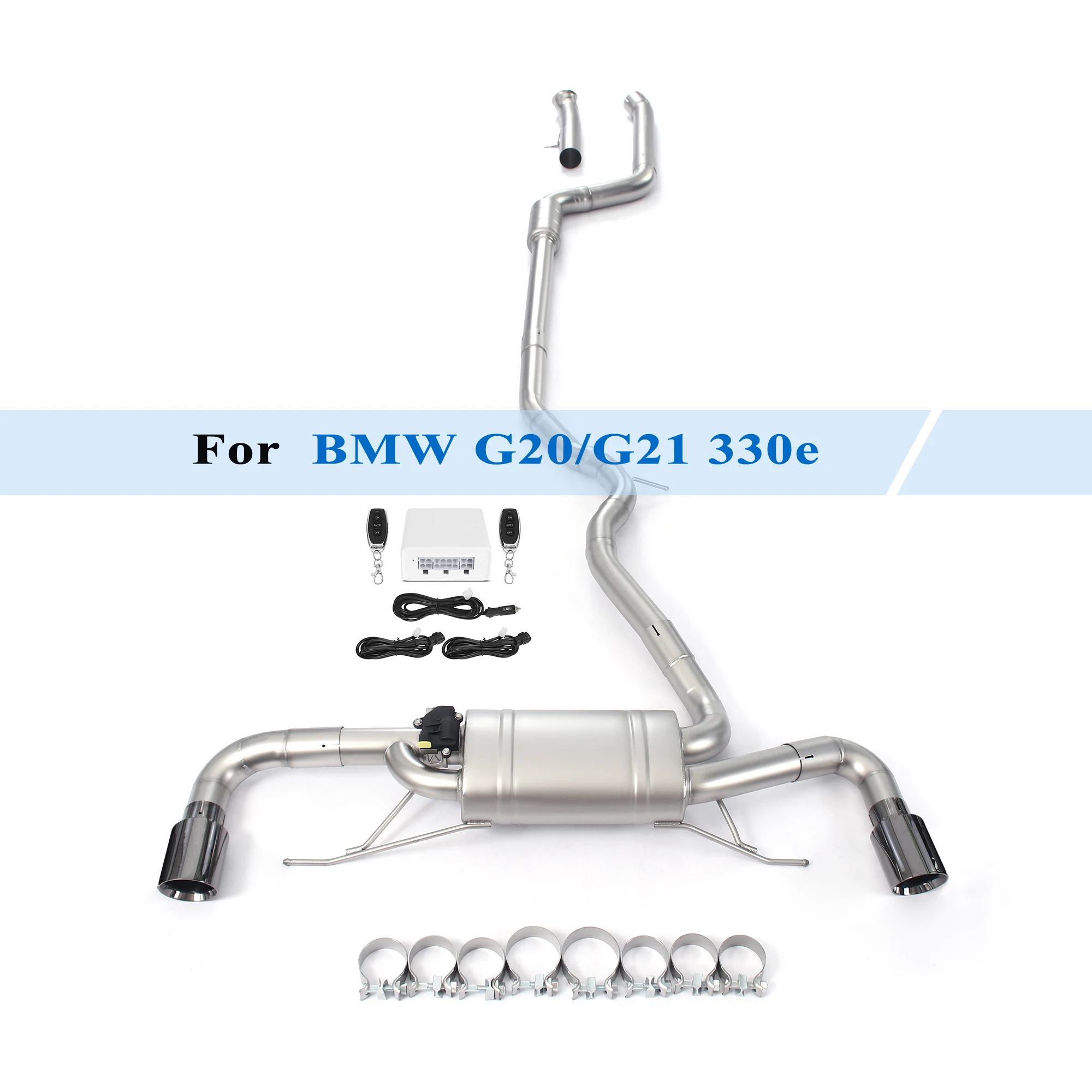 Performance Exhaust System for BMW G20 G21 330e High-Quality Material Automobile Tuning Car Sound Modification Accessory
Performance Exhaust System for BMW G20 G21 330e High-Quality Material Automobile Tuning Car Sound Modification Accessory