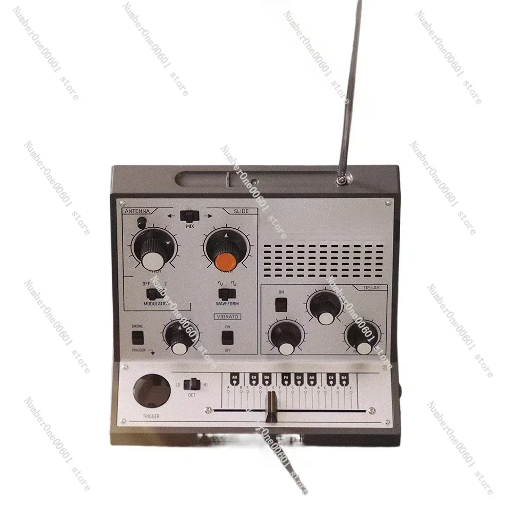 Theremin Retro Portable Analog Synthesizer Electronic Instrument
Theremin Retro Portable Analog Synthesizer Electronic Instrument