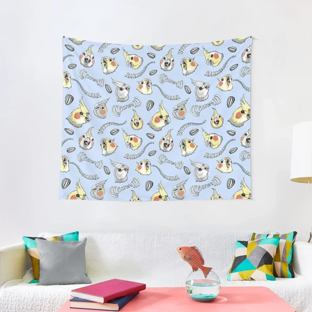 Cockatiel Screm(Light blue) Tapestry Decorative Wall Mural Things To Decorate The Room Tapestry
Cockatiel Screm(Light blue) Tapestry Decorative Wall Mural Things To Decorate The Room Tapestry