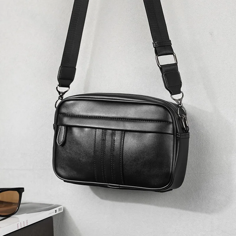 New Style Men's Crossbody Bags Fashion Striped Shoulder Bags Men Square Crossbody Shoulder Bag Trendy Mobile Phone Handbags
New Style Men's Crossbody Bags Fashion Striped Shoulder Bags Men Square Crossbody Shoulder Bag Trendy Mobile Phone Handbags