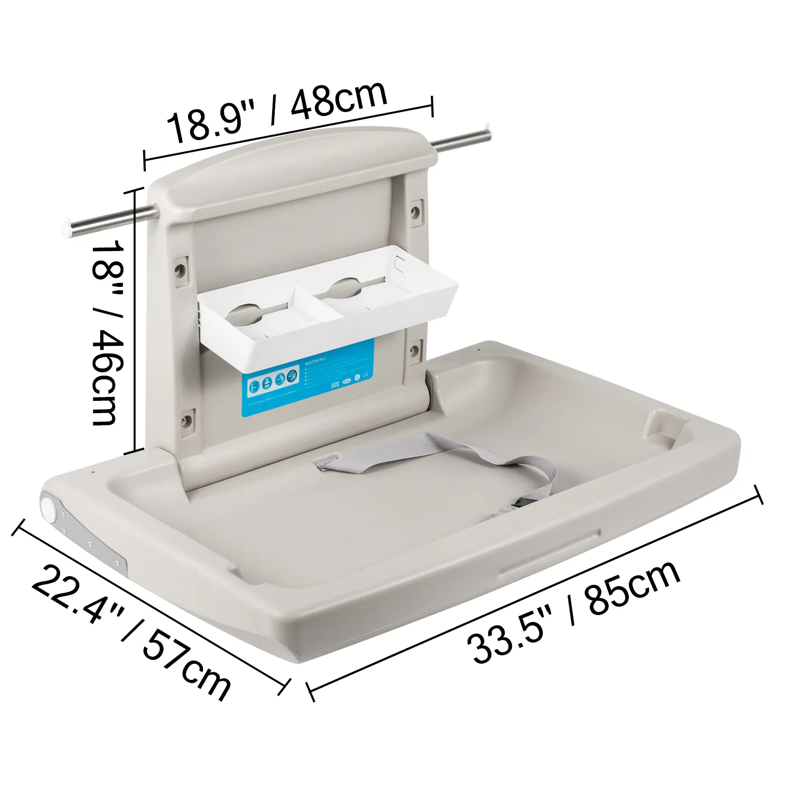 Commercial Wall Mount Baby Diaper Changing Table Fold Down Vertical Restroom Baby Changing Table
Commercial Wall Mount Baby Diaper Changing Table Fold Down Vertical Restroom Baby Changing Table