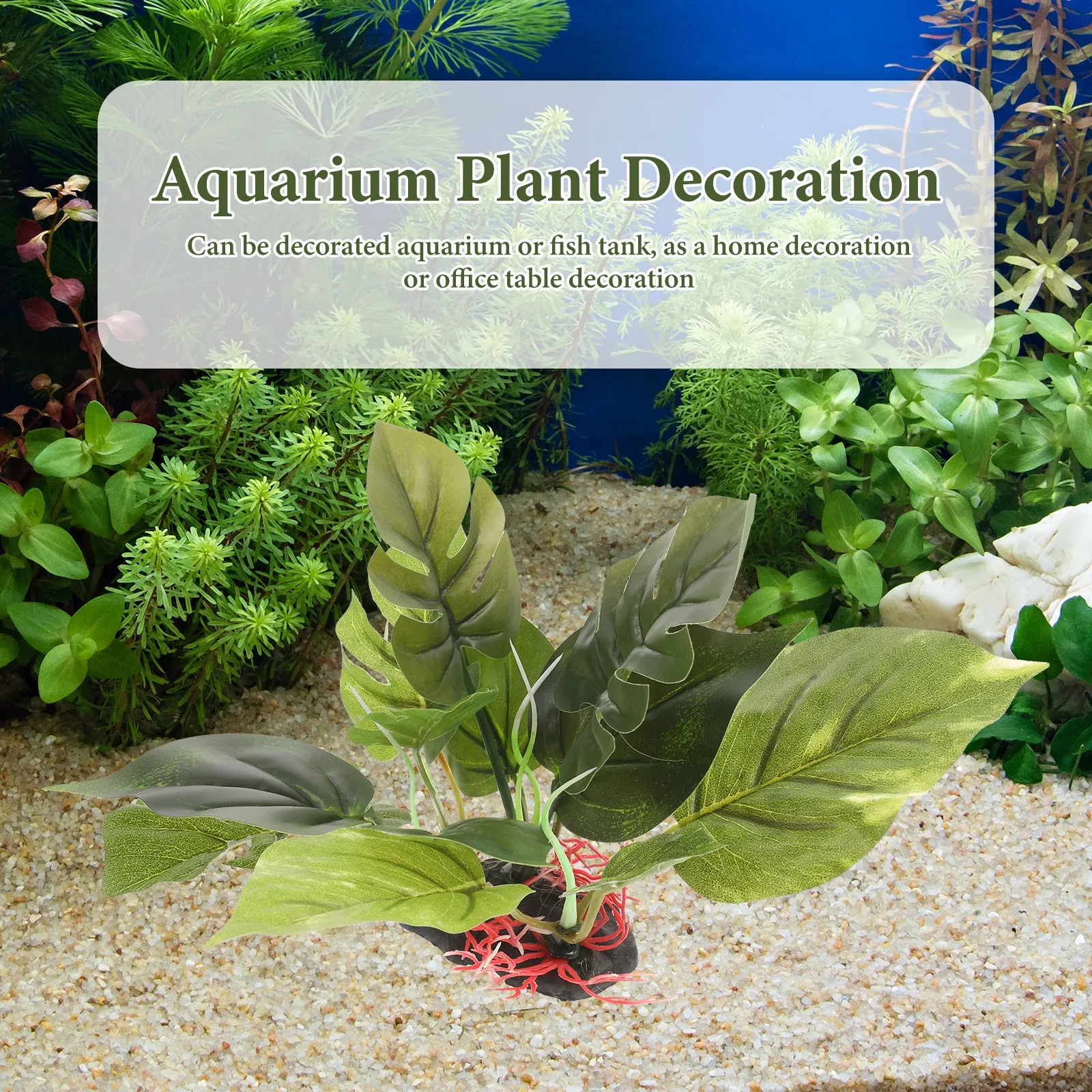 Clear Aquarium Planter Artificial Decoration Fake Plants Small Fish Tank Decorations Plastic
Clear Aquarium Planter Artificial Decoration Fake Plants Small Fish Tank Decorations Plastic