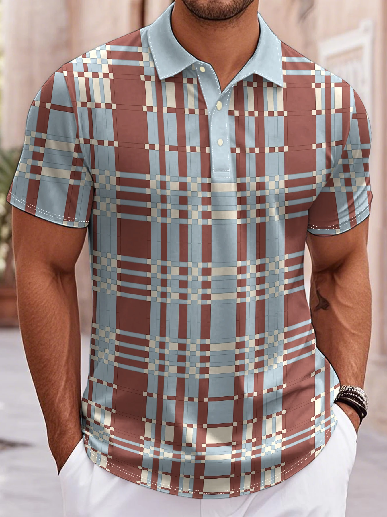 Men's Polo Shirt 3D Printed Stripe Pattern Male Polo Fashion Clothing Classic Retro Summer New Casual Golf Shirt Men's clothing
Men's Polo Shirt 3D Printed Stripe Pattern Male Polo Fashion Clothing Classic Retro Summer New Casual Golf Shirt Men's clothing