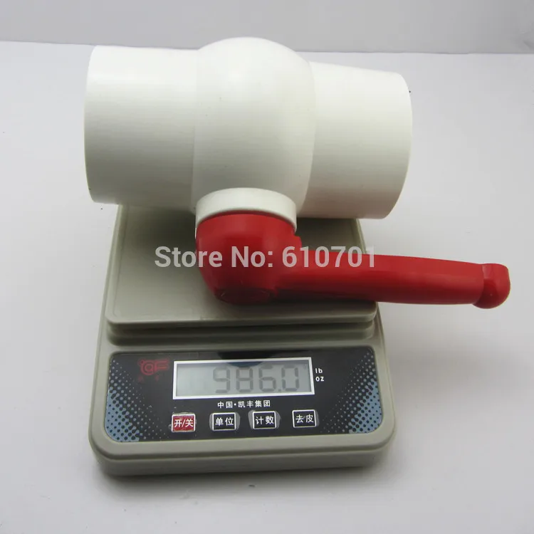 75mm ID Water Supply PVC 3" Slip x 3" Slip Ends Two Way Full Ports Plastic Ball Valve Pipe Welding Waste Treatment Irrigation
75mm ID Water Supply PVC 3" Slip x 3" Slip Ends Two Way Full Ports Plastic Ball Valve Pipe Welding Waste Treatment Irrigation