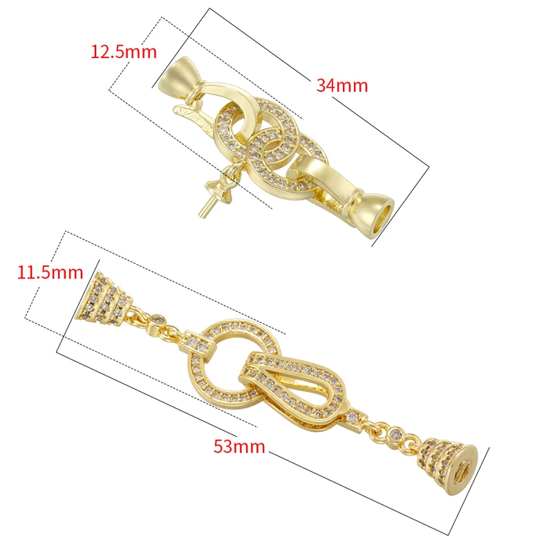 ZHUKOU Universal Chain Making Buckle Jewellery Connecting Accessories Women's Vintage Jewellery Handmade Buckle:VK306 VK307
ZHUKOU Universal Chain Making Buckle Jewellery Connecting Accessories Women's Vintage Jewellery Handmade Buckle:VK306 VK307