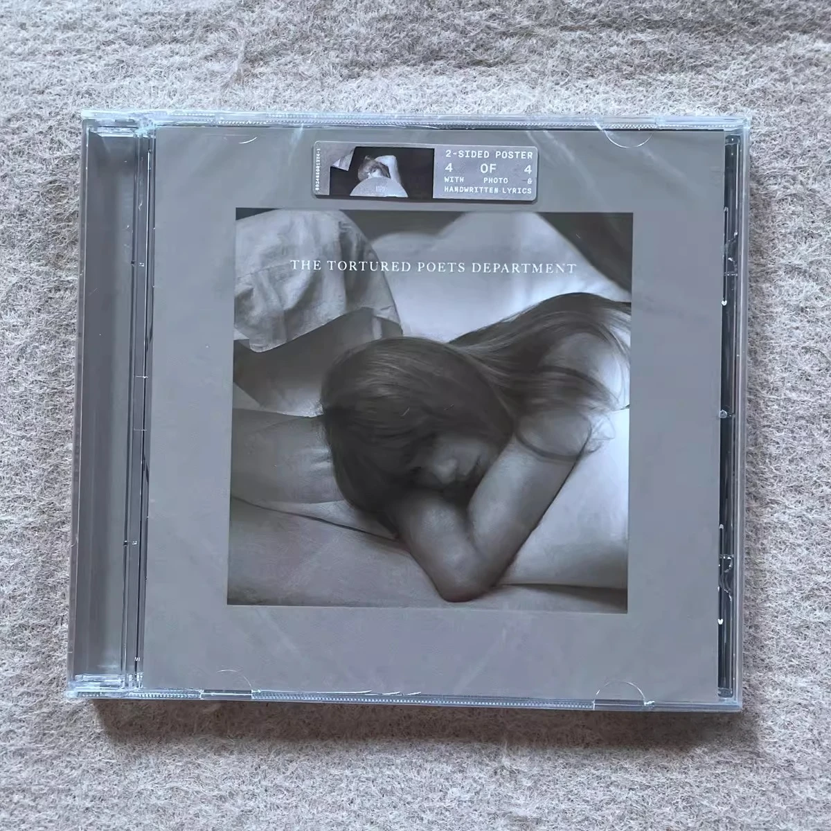 The Tortured Poets Department 4 of 4 Edition Pop Music CD Album with 2-Sided Poster & Handwritten Lyrics Taylo
The Tortured Poets Department 4 of 4 Edition Pop Music CD Album with 2-Sided Poster & Handwritten Lyrics Taylo