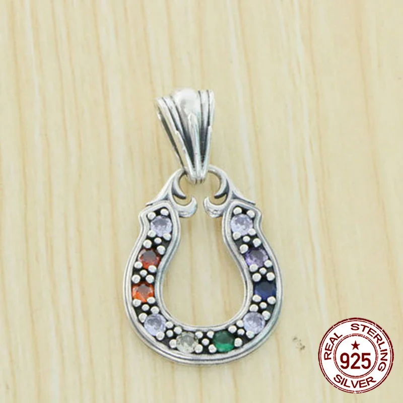 S925 Sterling Silver Pendant Colorful Crystal Horseshoe Couple Japanese and Korean Pendant Jewelry Simple Sweater Chain Jewelry
S925 Sterling Silver Pendant Colorful Crystal Horseshoe Couple Japanese and Korean Pendant Jewelry Simple Sweater Chain Jewelry