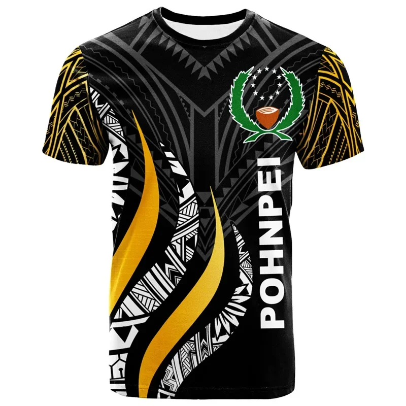 Pohnpei Micronesia 3D Printing T Shirt Men Women Graphic T-shirt Fashion Short Sleeves Male Clothes Tops Oversized Tee Shirts
Pohnpei Micronesia 3D Printing T Shirt Men Women Graphic T-shirt Fashion Short Sleeves Male Clothes Tops Oversized Tee Shirts