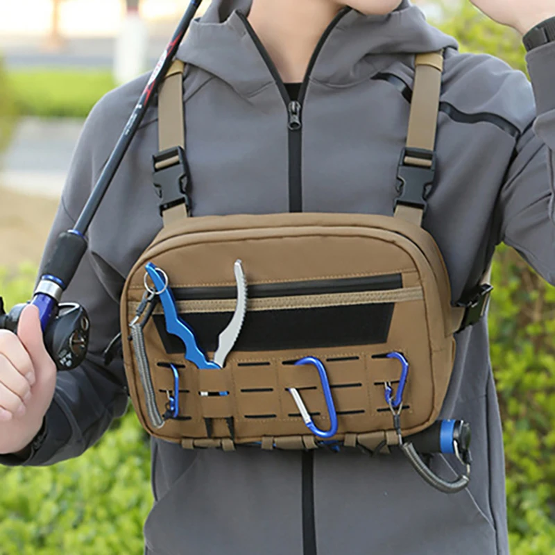 Multifunctional Luya Bag Tactical Fishing Vest Large Storage Outdoor Travel Fitness Fishing Hiking Camping Climbing Pack
Multifunctional Luya Bag Tactical Fishing Vest Large Storage Outdoor Travel Fitness Fishing Hiking Camping Climbing Pack