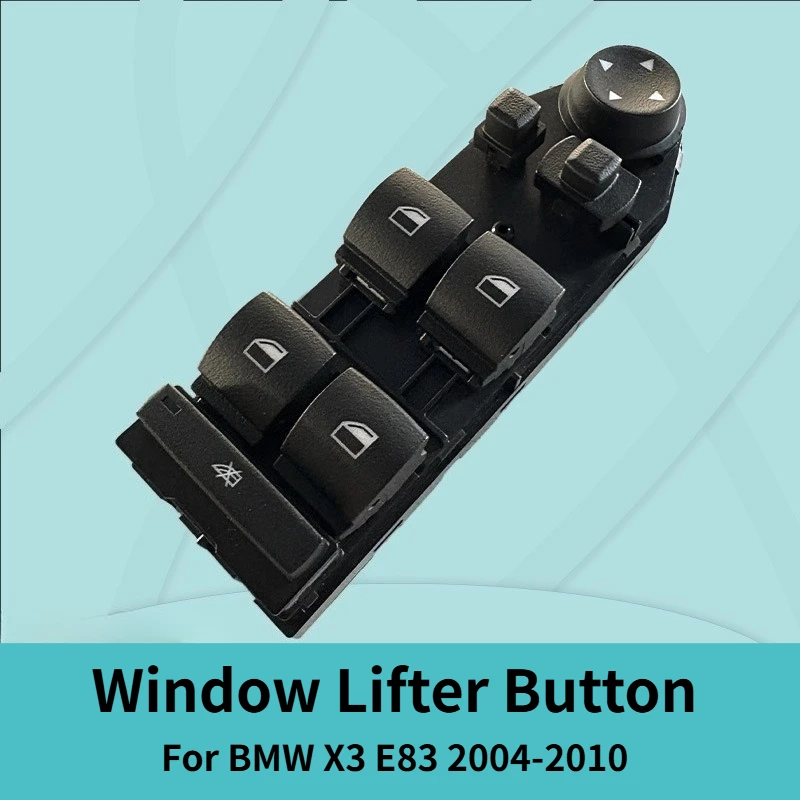 Электрический переключатель управления стеклоподъемником для BMW X3 E83 2004-2010, кнопка стеклоподъемника, замена автозапчастей
Электрический переключатель управления стеклоподъемником для BMW X3 E83 2004-2010, кнопка стеклоподъемника, замена автозапчастей