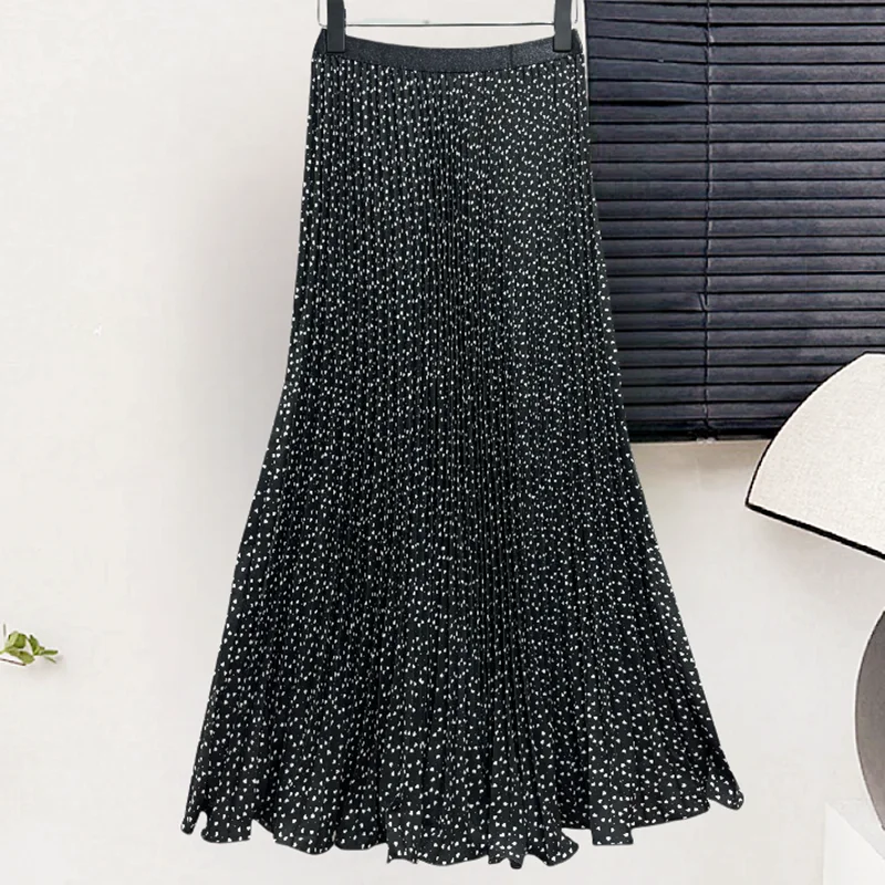 Love Printed Chiffon Pleated Beach Long Skirt Women Spring Summer Fashion High Waisted A-line Big Swing Trumpet Mermaid Skirts
Love Printed Chiffon Pleated Beach Long Skirt Women Spring Summer Fashion High Waisted A-line Big Swing Trumpet Mermaid Skirts