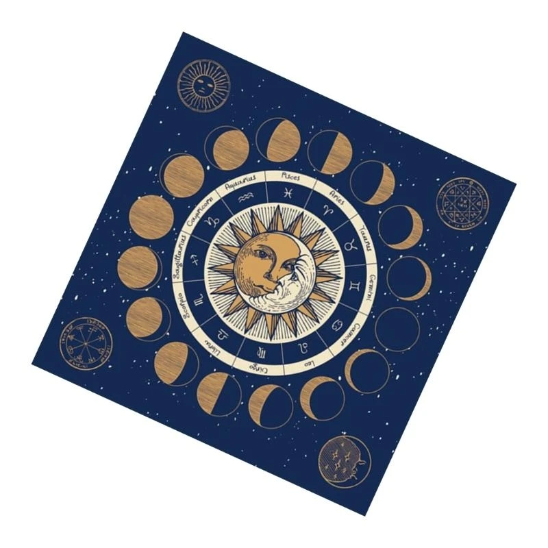 M5TC Tarots Tablecloth Multifunction Divinations Table Cloth 50x50/60x60/75x75cm Board Game Oracles Card Pad Runes Table Mat
M5TC Tarots Tablecloth Multifunction Divinations Table Cloth 50x50/60x60/75x75cm Board Game Oracles Card Pad Runes Table Mat