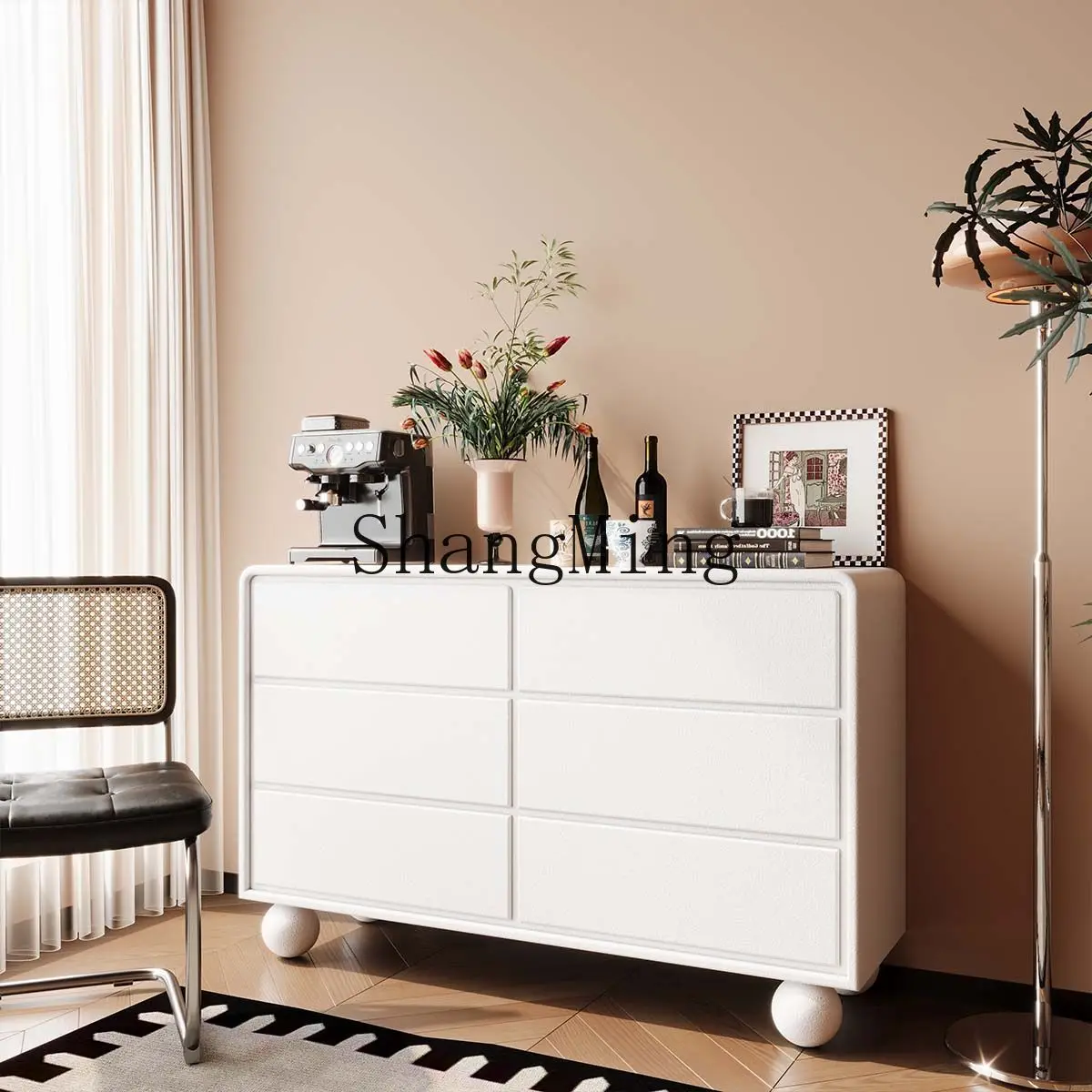 CL Cream Style Chest of Drawers for Living Room Small Apartment Bedroom Bedside Storage Cabinet
CL Cream Style Chest of Drawers for Living Room Small Apartment Bedroom Bedside Storage Cabinet