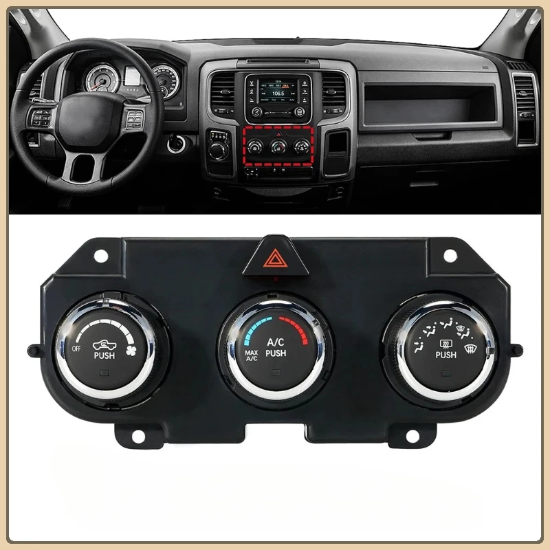 68268190AA G8TE Heating Ventilation Control Panel Switches Precise Temperature Adjustment Vehicle Accessories for Vehicle
68268190AA G8TE Heating Ventilation Control Panel Switches Precise Temperature Adjustment Vehicle Accessories for Vehicle