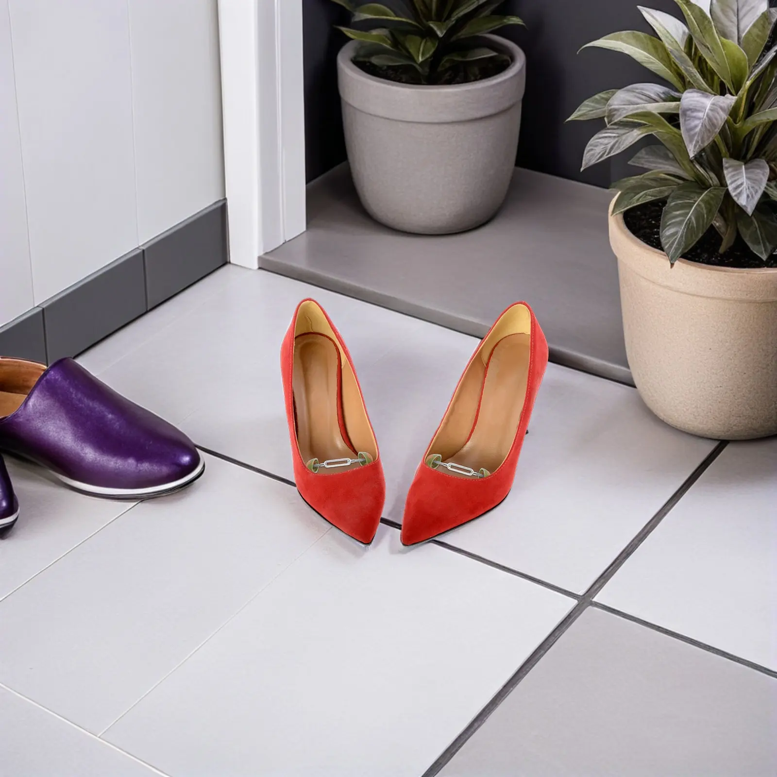 1 Pair Adjustable Plastic Stretcher High Heel Shaper Insert For Women Men Portable Shoe Widener For Tight Shoes - Shoe Trees
1 Pair Adjustable Plastic Stretcher High Heel Shaper Insert For Women Men Portable Shoe Widener For Tight Shoes - Shoe Trees