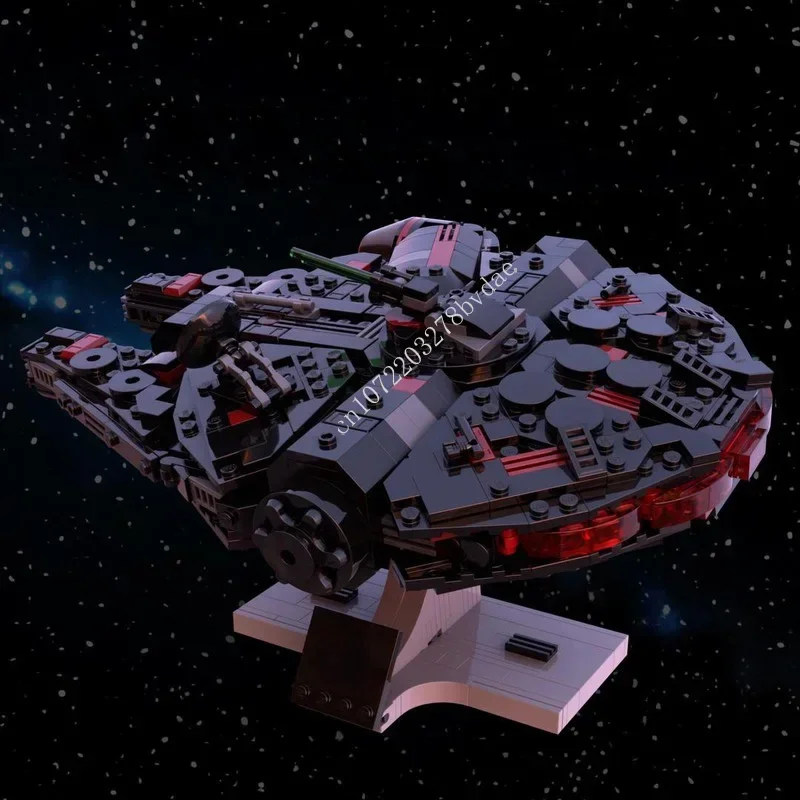 984PCSMidi-scale Dark Falcon Space War Weapon MOC SpaceShip Battle Model Building Block Architecture DIY Assembly Model Toy Gift
984PCSMidi-scale Dark Falcon Space War Weapon MOC SpaceShip Battle Model Building Block Architecture DIY Assembly Model Toy Gift