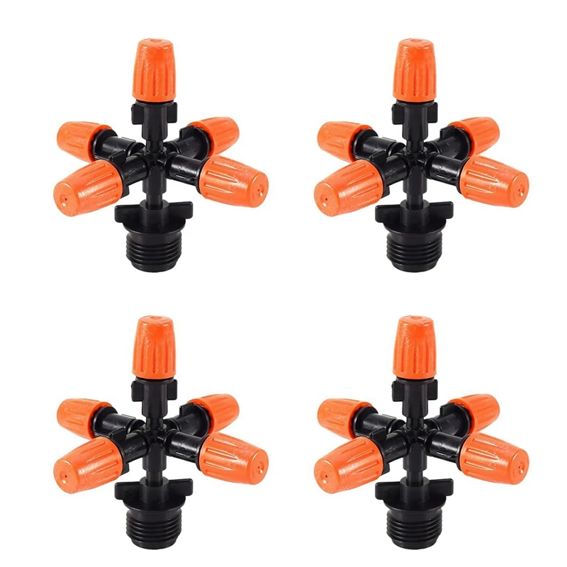 4X Garden Sprinklers Automatic Watering Grass Lawn 360 Degree Circle Rotating Water Sprinkler 5 Nozzles Garden Pipe Hose
4X Garden Sprinklers Automatic Watering Grass Lawn 360 Degree Circle Rotating Water Sprinkler 5 Nozzles Garden Pipe Hose