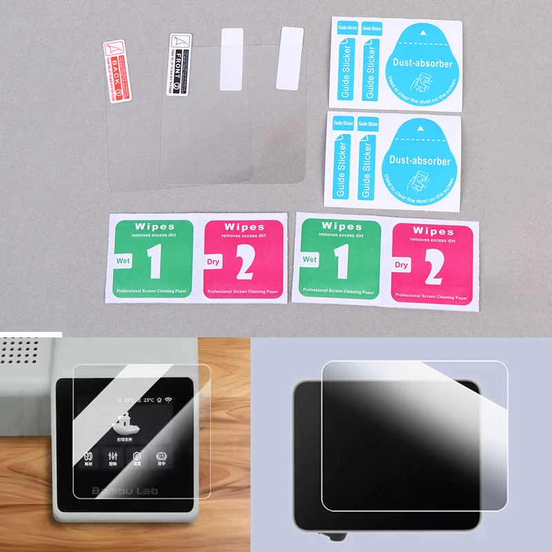 【Y】2Pcs Screen Protector For Bambu Lab A1 A1mini Scratc-resistant Wear-resistant Easy Installation High-definition Film
【Y】2Pcs Screen Protector For Bambu Lab A1 A1mini Scratc-resistant Wear-resistant Easy Installation High-definition Film