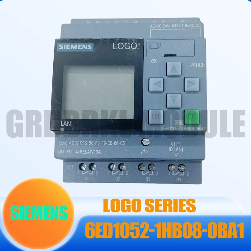 New Original SIEMENS 6ED1052-1HB08-0BA1 6ED1 052-1HB08-0BA1 LOGO! Logic Controller
New Original SIEMENS 6ED1052-1HB08-0BA1 6ED1 052-1HB08-0BA1 LOGO! Logic Controller