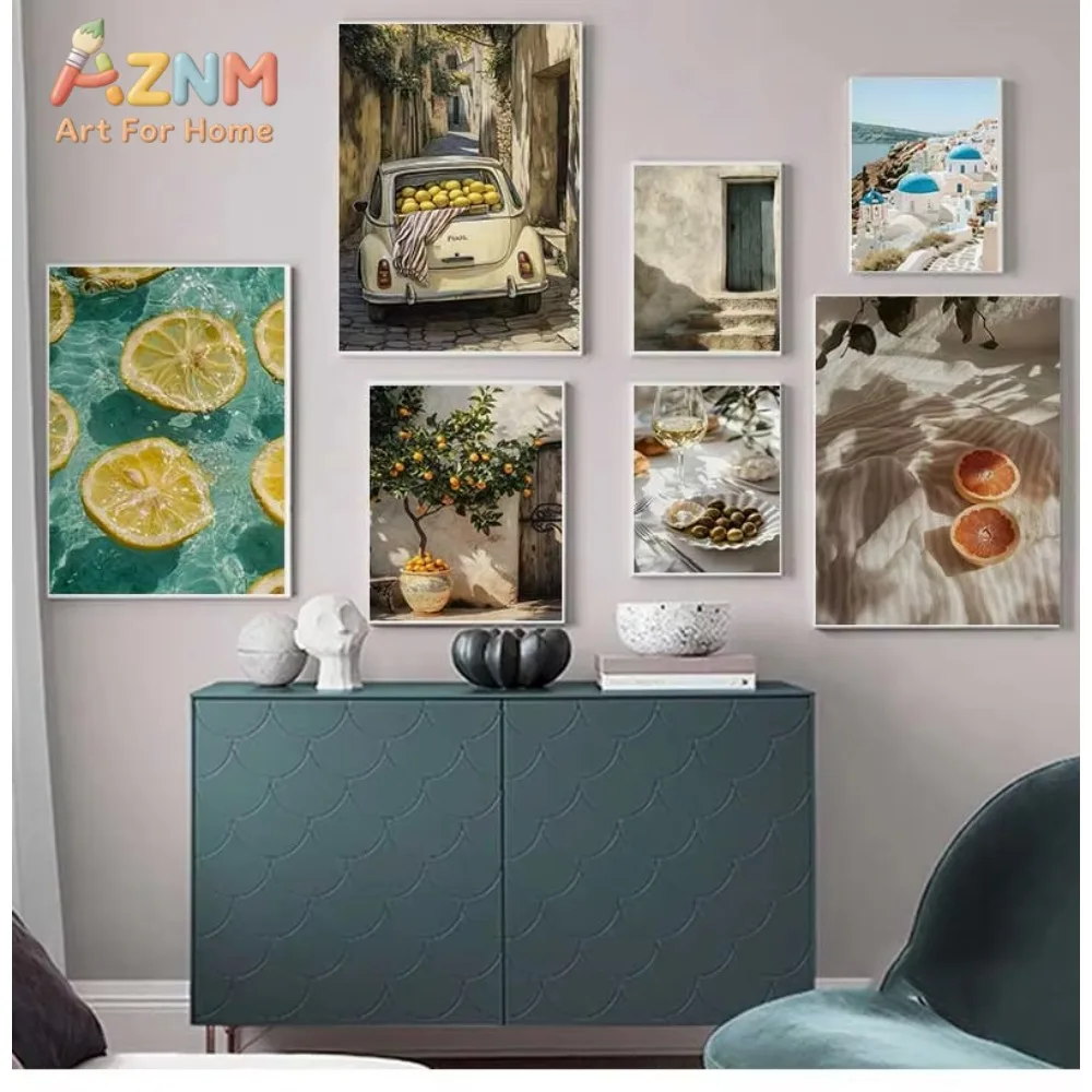 1pc Italian Lemon Orange Olive Tree Retro Mediterranean Greece Landscape Poster Canvas Painting Wall Art Pictures Decoration
1pc Italian Lemon Orange Olive Tree Retro Mediterranean Greece Landscape Poster Canvas Painting Wall Art Pictures Decoration