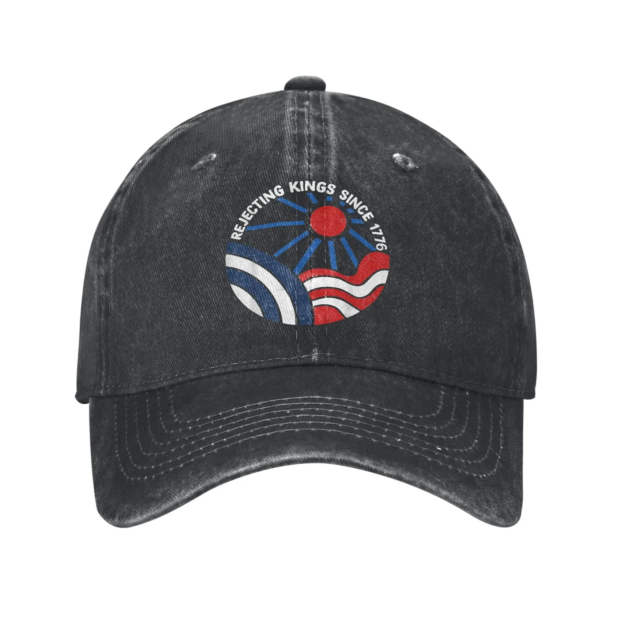 Casual Rejecting Kings Since 1776 Patriotic Baseball Cap Men Women Distressed Washed Sun Cap USA Flag Outdoor Unstructured Hats
Casual Rejecting Kings Since 1776 Patriotic Baseball Cap Men Women Distressed Washed Sun Cap USA Flag Outdoor Unstructured Hats