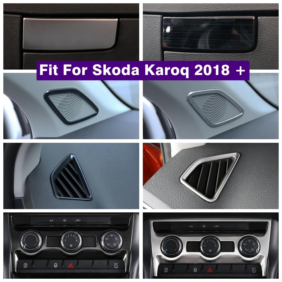 Pillar A Speaker Air Conditioning Outlet AC Vent Control Decor Panel Glove Storage Box Cover Trim For Skoda Karoq 2018 - 2022
Pillar A Speaker Air Conditioning Outlet AC Vent Control Decor Panel Glove Storage Box Cover Trim For Skoda Karoq 2018 - 2022
